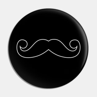 Moustache Pin