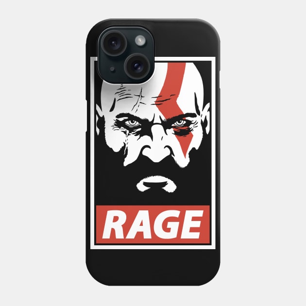 Spartan Rage Phone Case by Cattoc_C