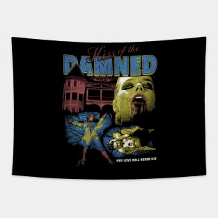 Kiss of the Damned Classic Horror Movies Tapestry