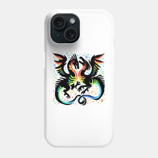 Love is Love Dragon Illustration Phone Case