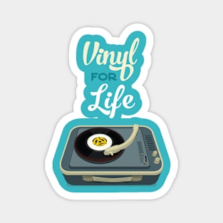 Vinyl For Life Magnet