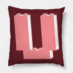 THE LETTER U Pillow