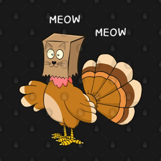 Meow Meow Funny Turkey Thanksgiving Shirt, Thanksgiving Shirt, Autumn Shirt, Family Thanksgiving Te, Thanksgiving Turkey Shirt, Fall Vibes by Fashion planet