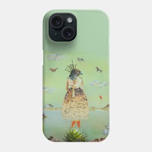 Eagle in a dress Phone Case