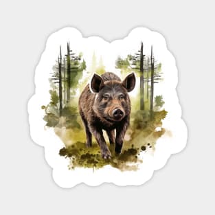 Wild Boar Magnet