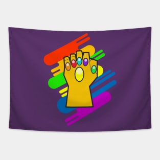 Minimalistic Infinity Gauntlet Tapestry