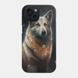 Wolfdog Sparkle Phone Case