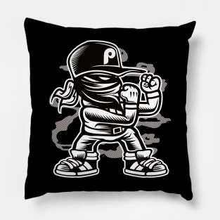 Fighter Jawn Pillow