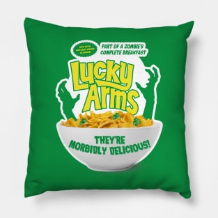 Lucky Arms Cereal with Soylent Green Clovers Pillow