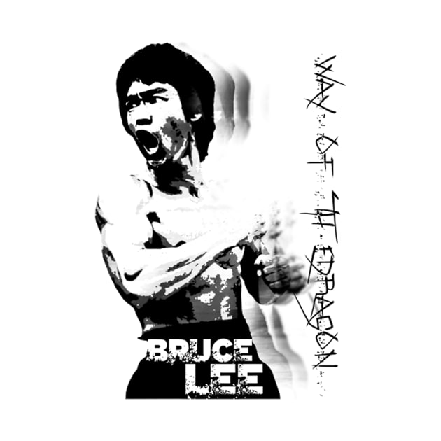 Vintage Movie Bruce Jeet Kune Do Be Water Lee by Garmentcrooks