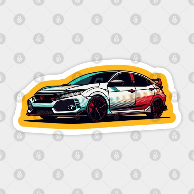 Honda Civic Type R - Type R - Sticker | TeePublic