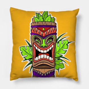 Tiki summer Pillow