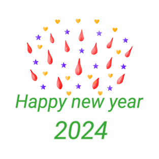 Happy new year 2024 T-Shirt