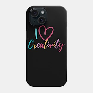 I Love Creativity Phone Case