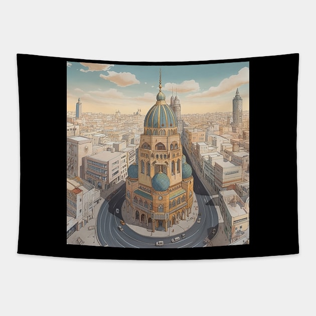 Riyadh Tapestry by ComicsFactory