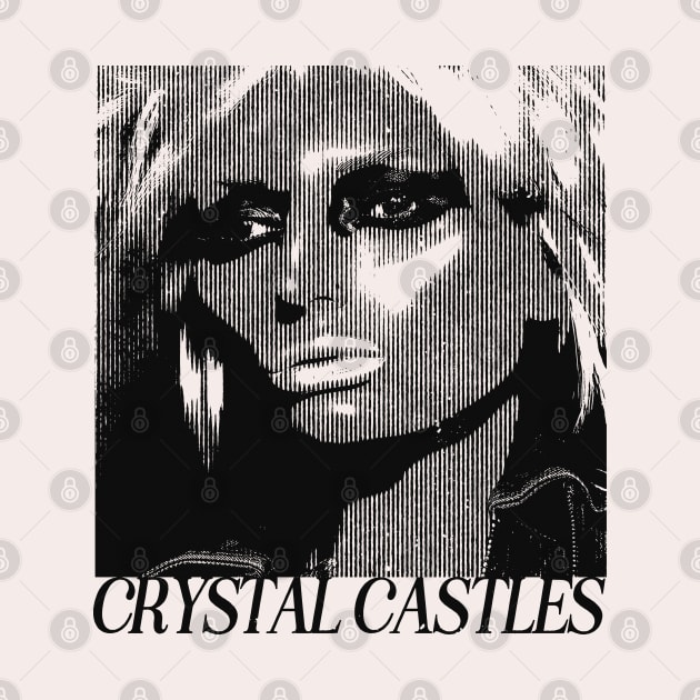 Crystal Castles : Fan Design by unknown_pleasures