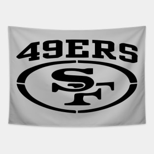 Niners Football Tapestry