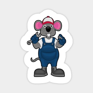 Mouse as Mechanic with Screw & Spanner Magnet