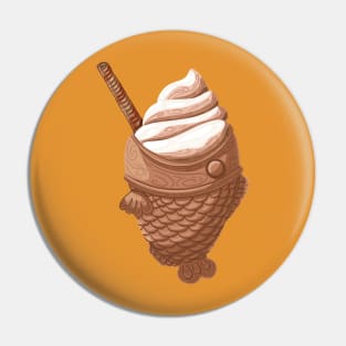 Sweet ice cream kawaii Taiyaki Pin