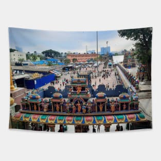 Entrance gate roof at Batu Caves Tapestry