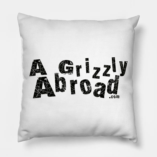 A Grizzly Abroad Pillow by ifowrestling