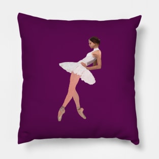 Pensive Balletist Pillow