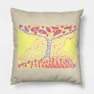 Four Seasons Pt2 - Tree of Summer Love Pillow