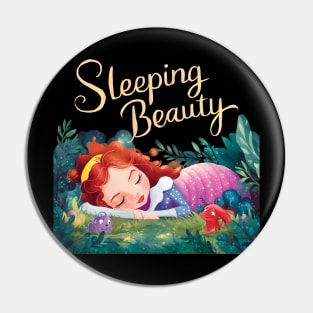 Sleeping Beauty Design Pin