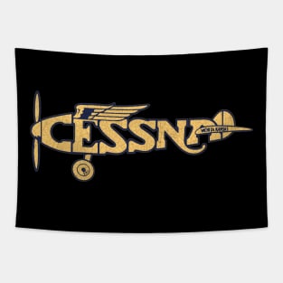 Vintage aircraft Tapestry