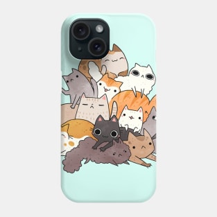 Cat Pile Phone Case