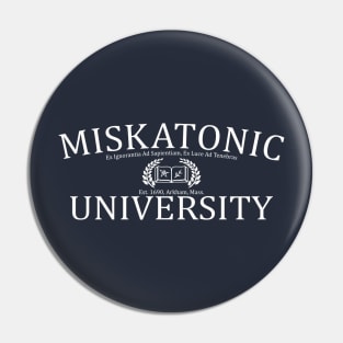 Miskatonic University classic Pin