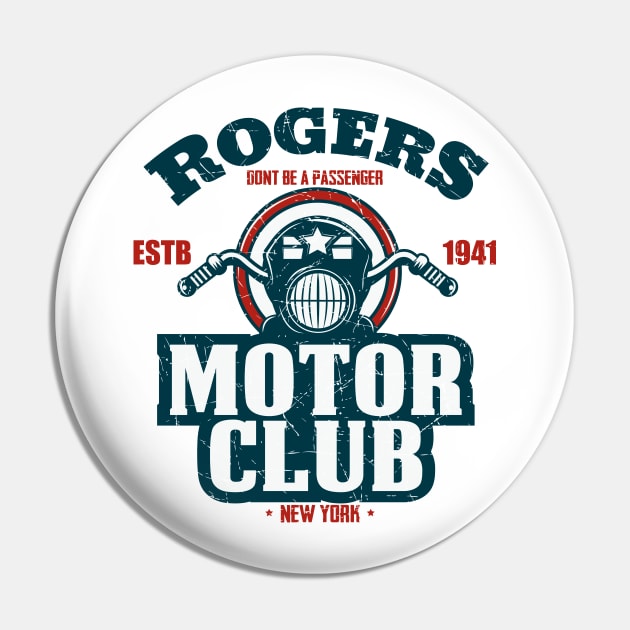 Rogers motor club Pin by Piercek25