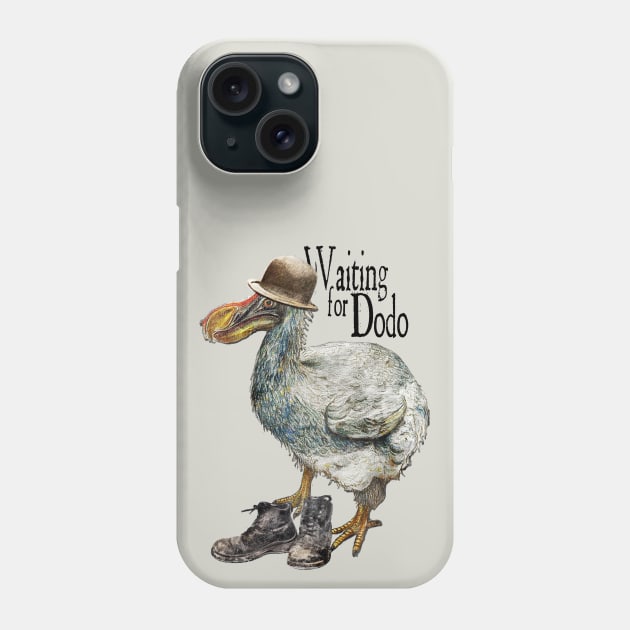 Waiting For Godot - The Dodo Phone Case by The Blue Box