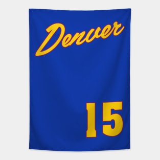 CLASSIC - Denver Basketball Tapestry