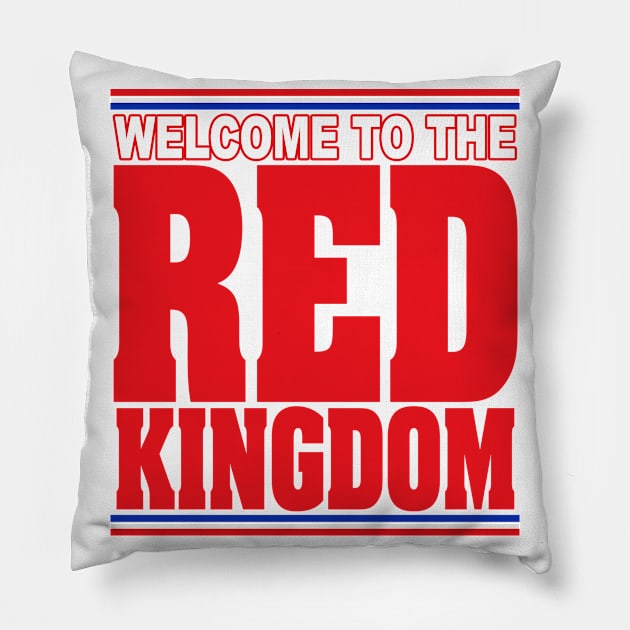 Red Kingdom Pillow by The Lucid Frog