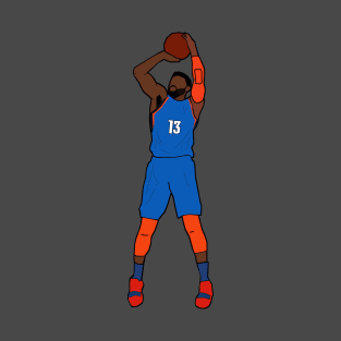 Paul George Jumpshot - Oklahoma City Thunder T-Shirt