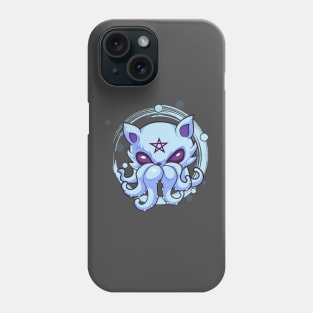 Kawaii pastel Goth Witchy Cat creepy Phone Case
