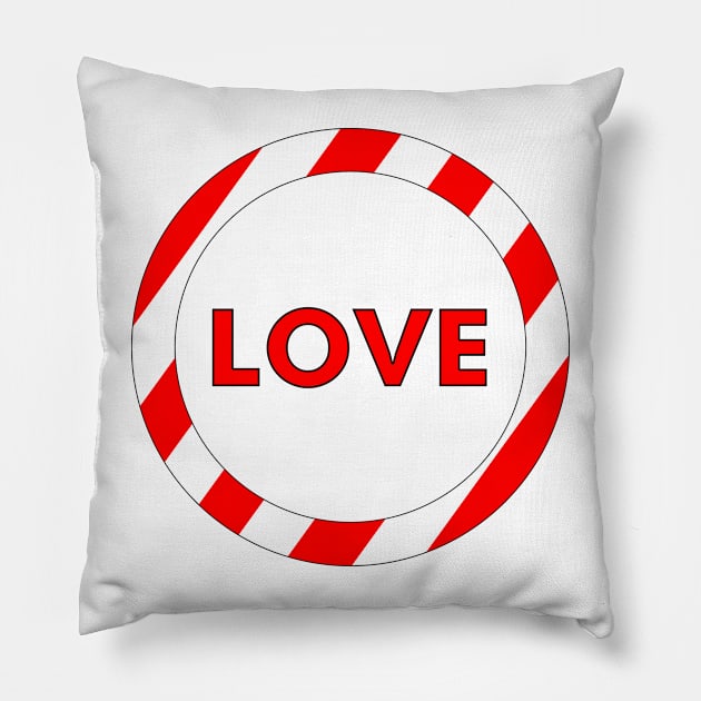 Love Valentines Day Pillow by DiegoCarvalho