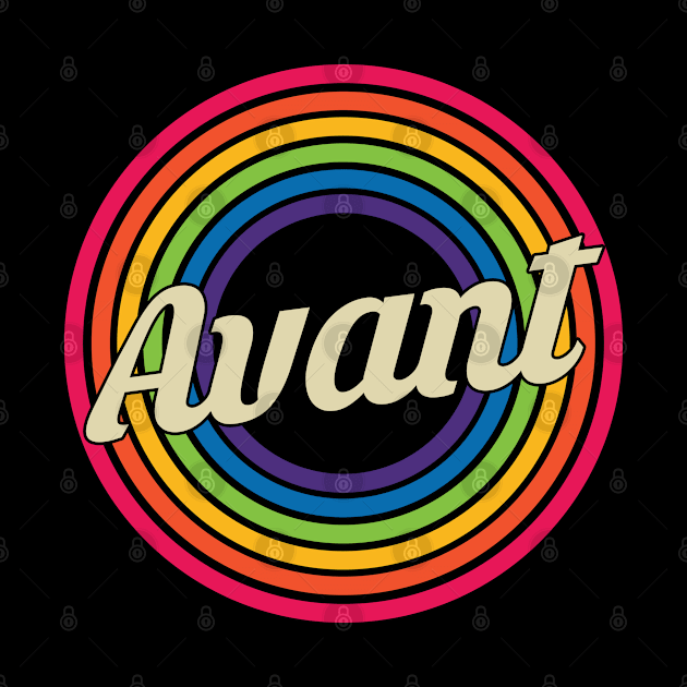 Avant - Retro Rainbow Style by MaydenArt