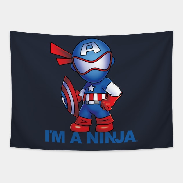 I'M A NINJA Cosplay 02 Tapestry by imaninja