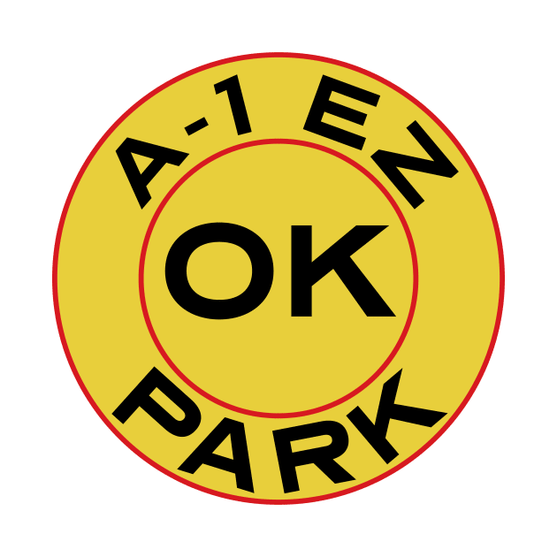 A-1 EZ OK Park - Logo Only by TV and Movie Repros