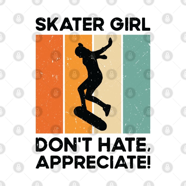 International Women's Day Skater Girl Gender Equality by Tom´s TeeStore