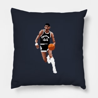 George Gervin Pixel Dribble Pillow