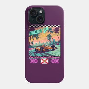 Miami Grand Prix,Formula 1, USA, Florida, F1 Phone Case