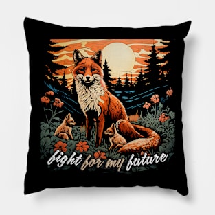 Fox : Fight For My Future Pillow