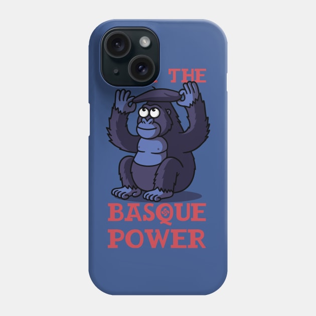 Feel the Basque Power Phone Case by byTxemaSanz