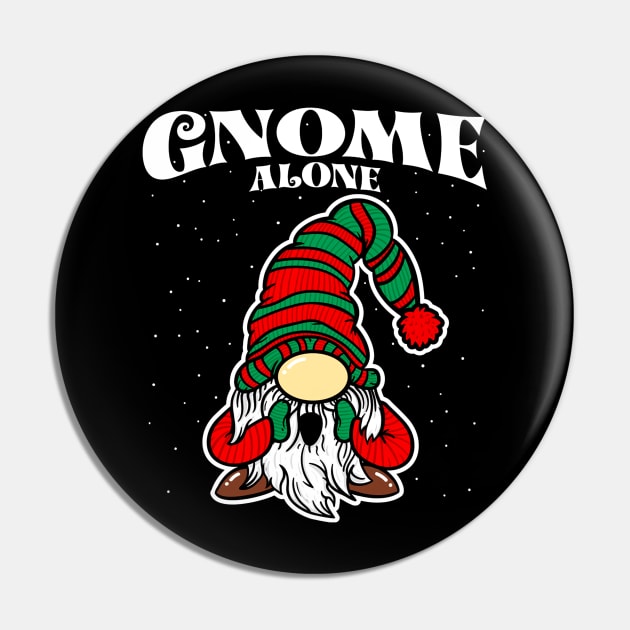 Gnome Alone Pin by formanwho