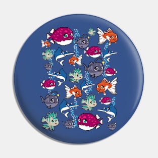 Fish Cute and Exotic Pattern Pin