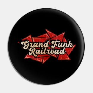 Grand Funk Railroad - Red Diamond Pin