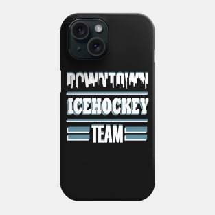 Ice Hockey Puck Body Check Team Penalty Phone Case